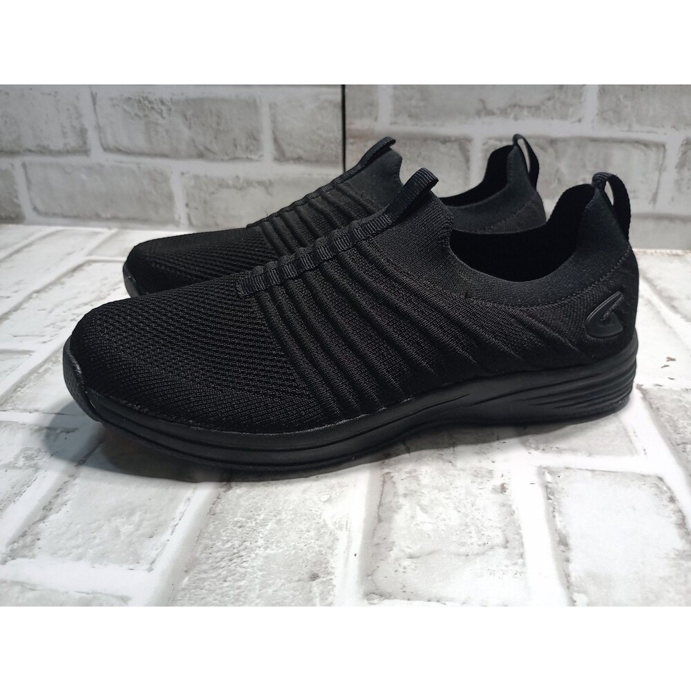 Geers Comfort Slip Resistant Shoes Women’s Size 8 Black Mesh Work Sneakers
